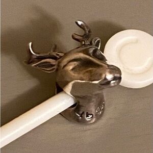 RARE Redbalifrog Caribou Reindeer Retired Bead Sterling 925 NWOT